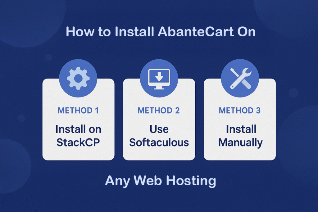 How to Install AbanteCart on Any Web Hosting (Including StackCP)