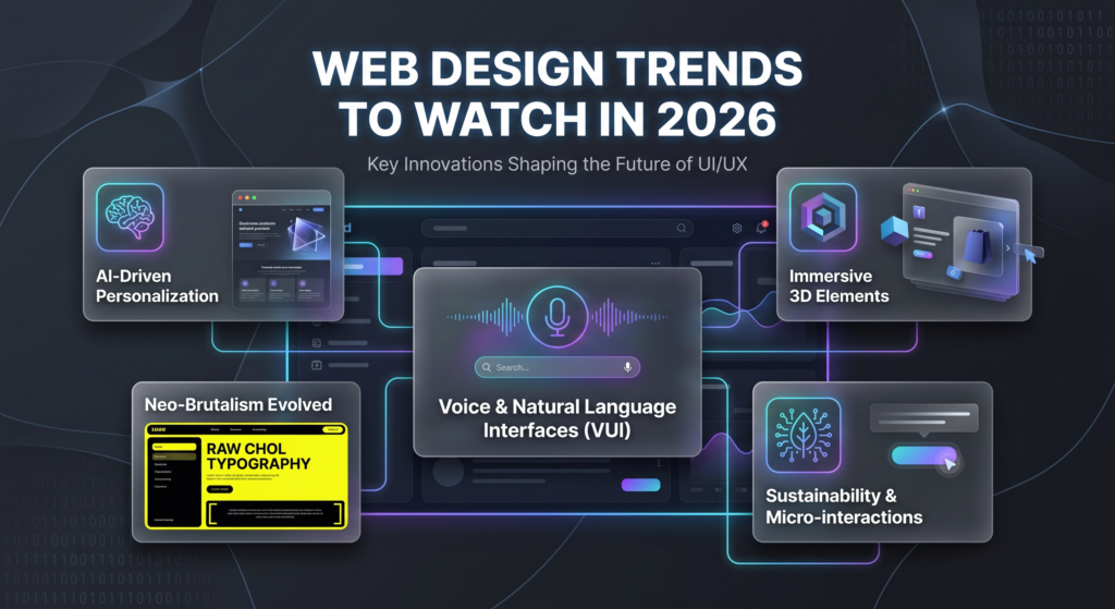 Web Design Trends to Watch in 2026